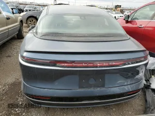 2024 Lucid Air Touring with VIN 50EA1TEA7RA003002, listed as a Copart auction lot 44193115 with 517 mi miles and Salvage Title. Bid and sale history available at carsss.com. Image 6.