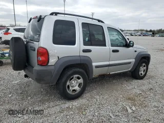 2004 Jeep Liberty Sport with VIN 1J4GL48KX4W195315, listed as a Copart auction lot 51064875 with 260,432 mi miles and Salvage Title. Bid and sale history available at carsss.com. Image 3.