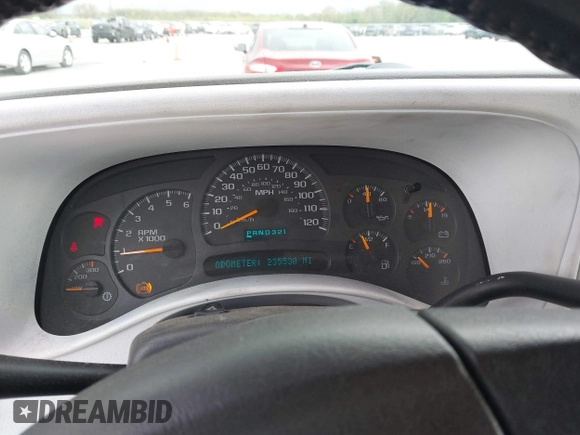 2003 Chevrolet Silverado 1500HD LS with VIN 1GCGK13UX3F107684, listed as a IAAI auction lot 42202674 with Not Provided miles and . Bid and sale history available at DreamBid. Image 7.