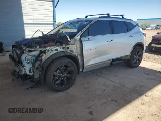 2020 Chevrolet Blazer RS с VIN 3GNKBERS9LS711222, выставлен на аукционе Copart как лот 62066245 с пробегом 55 046 миль миль и Списание • Salvage title. История ставок и продаж доступна на DreamBid. Изображение 1.