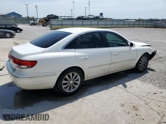2007 Hyundai Azera SE z VIN KMHFC46F27A181641, wystawiony jako Copart lot #52485025 z przebiegiem 223 170 mil mil oraz Nie do naprawy • Non repairable. Historia ofert i sprzedaży dostępna na DreamBid. Obrazek 3.