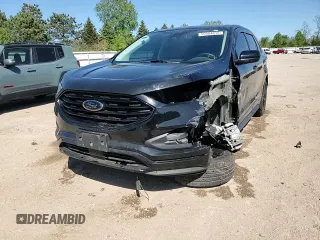 2024 Ford Edge SE with VIN 2FMPK4G99RBB26658, listed as a Copart auction lot 55584815 with 32,754 mi miles and Salvage title. Bid and sale history available at DreamBid. Image 14.