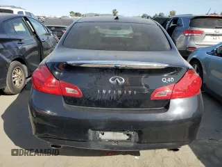 2015 Infiniti Q40 with VIN JN1CV6AP3FM501952, listed as a Copart auction lot 46221694 with 82,247 mi miles and Salvage Title. Bid and sale history available at carsss.com. Image 6.