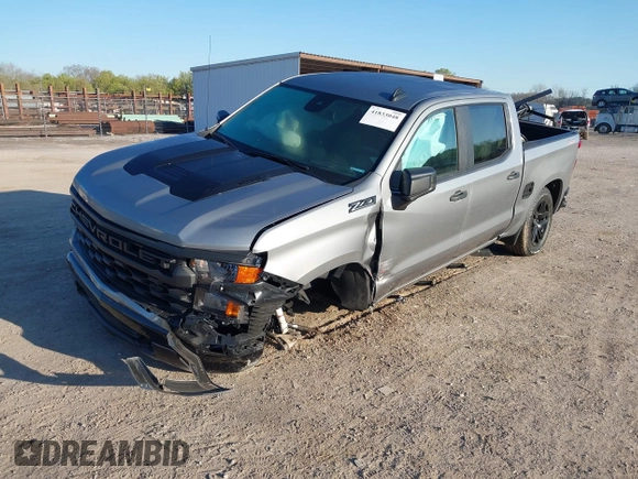 2025 Chevrolet Silverado 1500 with VIN 3GCPKCEK4SG161597, listed as a IAAI auction lot 41833048 with 852 mi miles and . Bid and sale history available at DreamBid. Image 18.