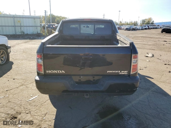 2012 Honda Ridgeline RTS with VIN 5FPYK1F47CB454949, listed as a Copart auction lot 76261464 with 75,917 mi miles and Clean Title. Bid and sale history available at carsss.com. Image 6.