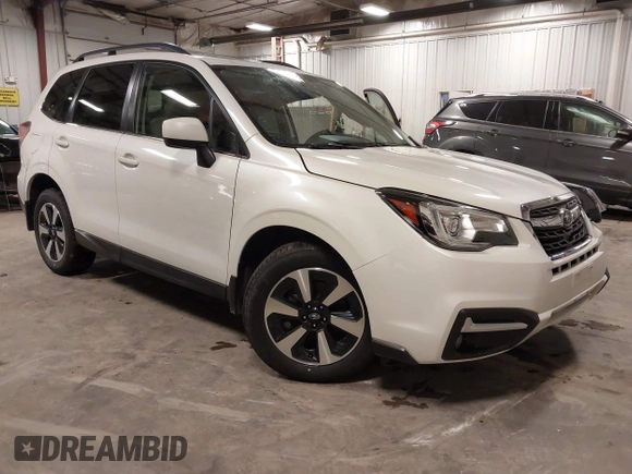 2017 Subaru Forester Limited with VIN JF2SJARCXHH511108, listed as a IAAI auction lot 41827539 with 162,812 mi miles. Bid and sale history available at carsss.com. Image 1.