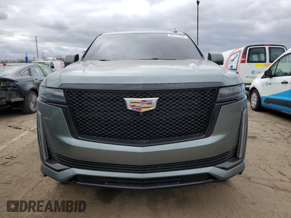 2023 Cadillac Escalade 4WD Sport with VIN 1GYS4FKL0PR211660, listed as a Copart auction lot 53111135 with 26,353 mi miles and Clean title. Bid and sale history available at DreamBid. Image 5.