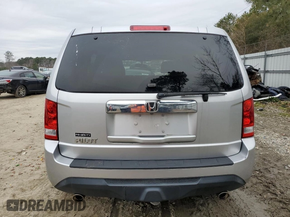 2014 Honda Pilot EX-L with VIN 5FNYF3H58EB004714, listed as a Copart auction lot 42533085 with 105,879 mi miles and Salvage Title. Bid and sale history available at DreamBid. Image 6.