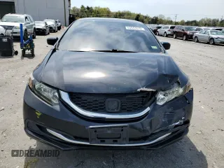 2015 Honda Civic Sedan LX with VIN 19XFB2F51FE044088, listed as a Copart auction lot 53043375 with 113,393 mi miles and Salvage Title. Bid and sale history available at carsss.com. Image 5.
