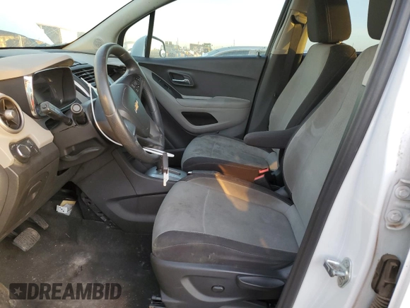 2016 Chevrolet Trax LS with VIN 3GNCJKSBXGL278915, listed as a Copart auction lot 44082575 with 82,598 mi miles and Clean Title. Bid and sale history available at carsss.com. Image 7.