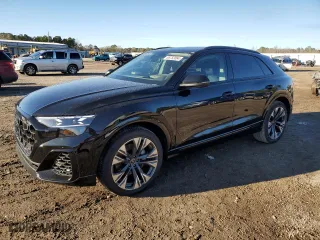 2024 Audi Q8 Prestige with VIN WA1FVBF12RD012982, listed as a Copart auction lot 85753064 with 4,145 mi miles and Salvage Title. Bid and sale history available at carsss.com. Image 1.