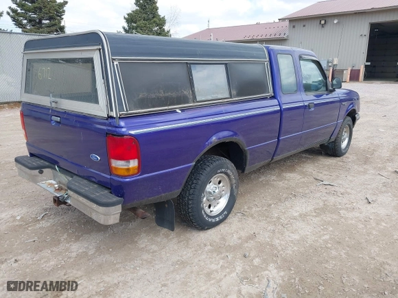 1997 Ford Ranger XL with VIN 1FTCR14A7VPA20353, listed as a IAAI auction lot 41986712 with 136,315 mi miles. Bid and sale history available at carsss.com. Image 4.