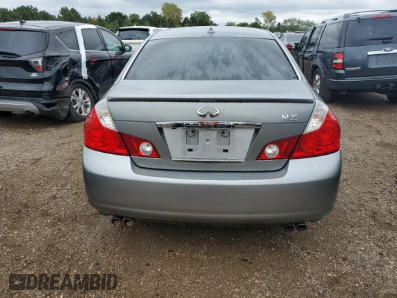 2006 Infiniti M with VIN JNKAY01E36M110502, listed as a Copart auction lot 69718584 with 125,044 mi miles and Salvage Title. Bid and sale history available at DreamBid. Image 6.