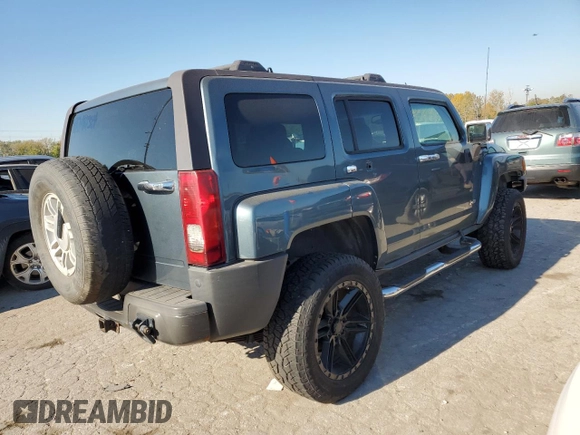 2006 Hummer H3 with VIN 5GTDN136X68212254, listed as a Copart auction lot 77040314 with 129,690 mi miles and Clean Title. Bid and sale history available at carsss.com. Image 3.