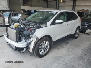2020 Ford Edge Titanium with VIN 2FMPK4K98LBA31927, listed as a Copart auction lot 58769015 with 40,609 mi miles and Salvage title. Bid and sale history available at DreamBid. Image 1.