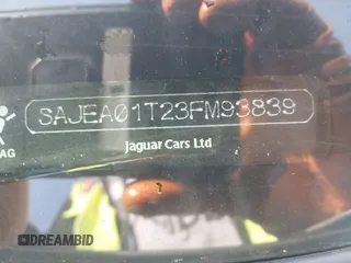 2003 Jaguar S-Type with VIN SAJEA01T23FM93839, listed as a IAAI auction lot 41891973 with 153,761 mi miles and . Bid and sale history available at DreamBid. Image 9.