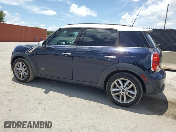 2012 MINI Countryman S with VIN WMWZC5C5XCWL56053, listed as a Copart auction lot 61342905 with 105,922 mi miles and Clean title. Bid and sale history available at DreamBid. Image 2.