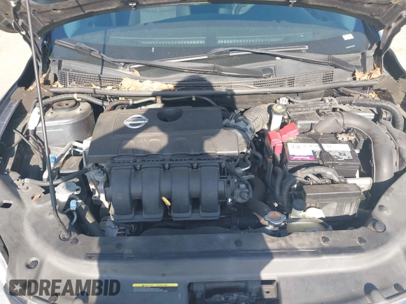 2015 Nissan Sentra S with VIN 3N1AB7AP9FY302732, listed as a IAAI auction lot 42130515 with 147,684 mi miles. Bid and sale history available at carsss.com. Image 10.