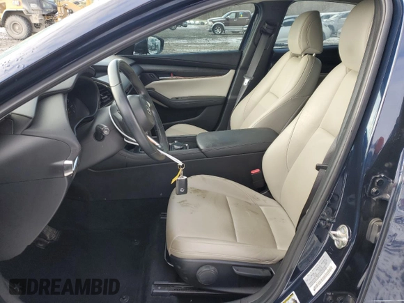 2019 Mazda 3 w/Select with VIN JM1BPACL2K1112568, listed as a Copart auction lot 88020335 with 53,446 mi miles and Salvage Title. Bid and sale history available at carsss.com. Image 7.