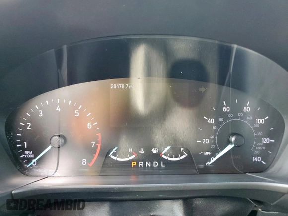 2020 Ford Escape S with VIN 1FMCU0F62LUA31742, listed as a Copart auction lot 58358045 with 28,478 mi miles and Salvage title. Bid and sale history available at DreamBid. Image 9.