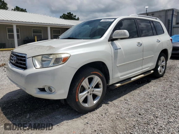 2010 Toyota Highlander Limited с VIN JTEYK3EH6A2104779, выставлен на аукционе Copart как лот 59863255 с пробегом 141 886 миль миль и Списание • Salvage title. История ставок и продаж доступна на DreamBid. Изображение 1.