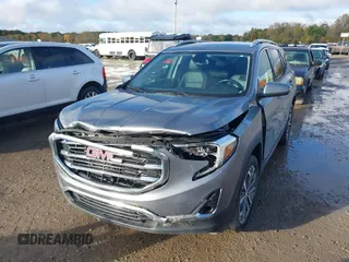 2019 GMC Terrain SLT with VIN 3GKALVEXXKL154174, listed as a IAAI auction lot 40586395 with 124,011 mi miles. Bid and sale history available at carsss.com. Image 6.
