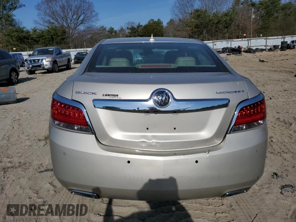 2013 Buick LaCrosse Premium 1 with VIN 1G4GF5E31DF271662, listed as a Copart auction lot 48578955 with 98,923 mi miles and Salvage title. Bid and sale history available at DreamBid. Image 6.
