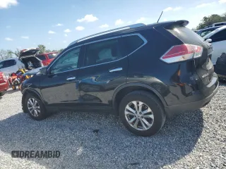 2016 Nissan Rogue SV with VIN KNMAT2MT7GP662915, listed as a Copart auction lot 51901305 with 169,129 mi miles and Salvage Title. Bid and sale history available at DreamBid. Image 2.