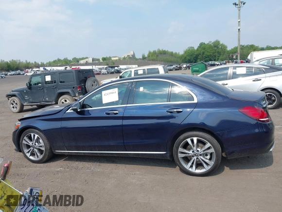 2021 Mercedes-Benz C 300 with VIN W1KWF8DB4MR631537, listed as a IAAI auction lot 42435864 with 11,807 mi miles and . Bid and sale history available at DreamBid. Image 14.