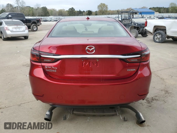 2020 Mazda 6 Grand Touring with VIN JM1GL1TY5L1522330, listed as a Copart auction lot 50432105 with 77,166 mi miles and Clean Title. Bid and sale history available at DreamBid. Image 6.