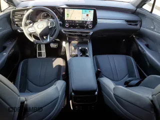 2025 Lexus RX with VIN 2T2BCMEAXSC021015, listed as a Copart auction lot 42031105 with 249 mi miles and Salvage Title. Bid and sale history available at carsss.com. Image 8.
