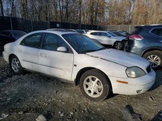 2002 Mercury Sable LS with VIN 1MEHM55S52A642482, listed as a Copart auction lot 83192774 with 153,414 mi miles and Salvage Title. Bid and sale history available at DreamBid. Image 4.