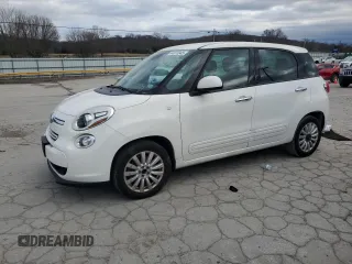 2015 FIAT 500L Easy with VIN ZFBCFABH5FZ031305, listed as a Copart auction lot 44613945 with 129,355 mi miles and Clean Title. Bid and sale history available at DreamBid. Image 1.