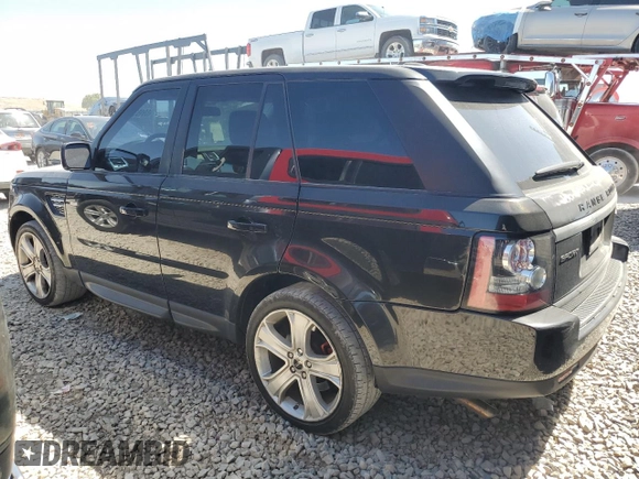 2012 Land Rover Range Rover Sport HSE Lux with VIN SALSK2D4XCA752503, listed as a Copart auction lot 59153015 with 110,382 mi miles and Salvage title. Bid and sale history available at DreamBid. Image 2.
