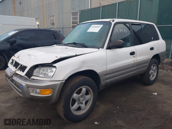 1998 Toyota RAV4 with VIN JT3GP10V9W7031439, listed as a IAAI auction lot 41489043 with 127,726 mi miles and . Bid and sale history available at DreamBid. Image 2.