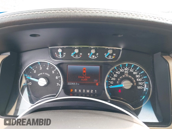 2014 Ford F-150 XL with VIN 1FTFW1CT6EKD90764, listed as a IAAI auction lot 41879828 with 222,303 mi miles and . Bid and sale history available at DreamBid. Image 7.