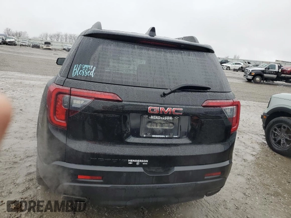 2021 GMC Acadia SLE with VIN 1GKKNKLS9MZ174576, listed as a Copart auction lot 44531895 with 59,140 mi miles and Salvage Title. Bid and sale history available at DreamBid. Image 6.