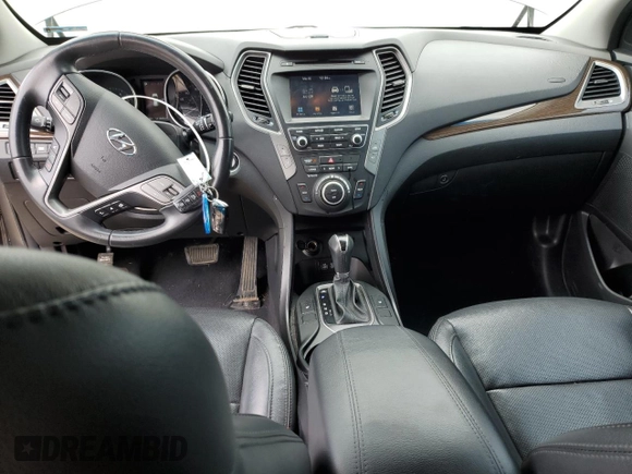 2017 Hyundai Santa Fe 2.0T with VIN 5XYZUDLA9HG437458, listed as a Copart auction lot 57751415 with 117,469 mi miles and Salvage title. Bid and sale history available at DreamBid. Image 8.