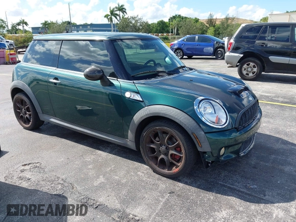 2007 MINI Hardtop S with VIN WMWMF73507TV30183, listed as a IAAI auction lot 42574374 with 90,334 mi miles and . Bid and sale history available at DreamBid. Image 1.