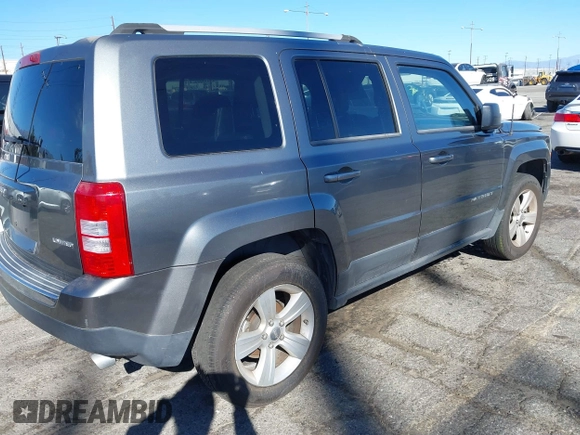2012 Jeep Patriot Limited with VIN 1C4NJRCB9CD577482, listed as a IAAI auction lot 40811686 with 136,302 mi miles and . Bid and sale history available at carsss.com. Image 4.