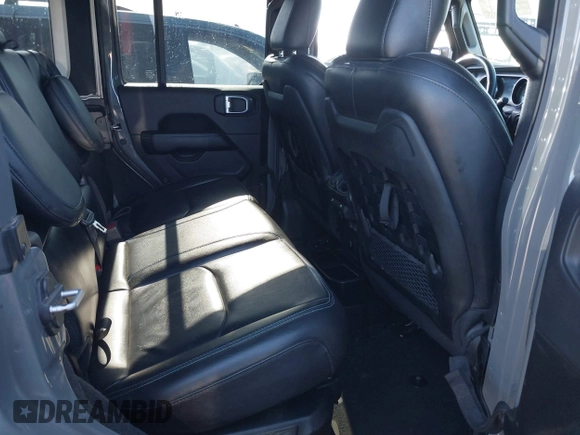 2022 Jeep Wrangler Unlimited Rubicon with VIN 1C4JJXR61NW160832, listed as a IAAI auction lot 39421092 with 32,347 mi miles and . Bid and sale history available at DreamBid. Image 8.