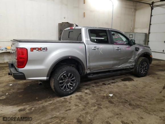 2021 Ford Ranger XL with VIN 1FTER4FH3MLD68354, listed as a Copart auction lot 46487135 with 75,017 mi miles and Salvage Title. Bid and sale history available at carsss.com. Image 3.