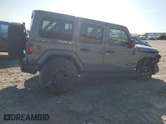 2021 Jeep Wrangler Unlimited Sahara Altitude with VIN 1C4HJXEG0MW632630, listed as a Copart auction lot 51428275 with 36,269 mi miles and Salvage title. Bid and sale history available at DreamBid. Image 3.