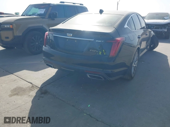 2020 Cadillac CT5 Premium Luxury with VIN 1G6DN5RK1L0118649, listed as a IAAI auction lot 41823595 with 72,061 mi miles and . Bid and sale history available at DreamBid. Image 4.