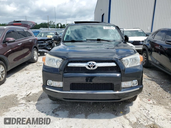 2013 Toyota 4Runner SR5 with VIN JTEBU5JR0D5111451, listed as a Copart auction lot 61340615 with Not provided miles and Non repairable. Bid and sale history available at DreamBid. Image 5.