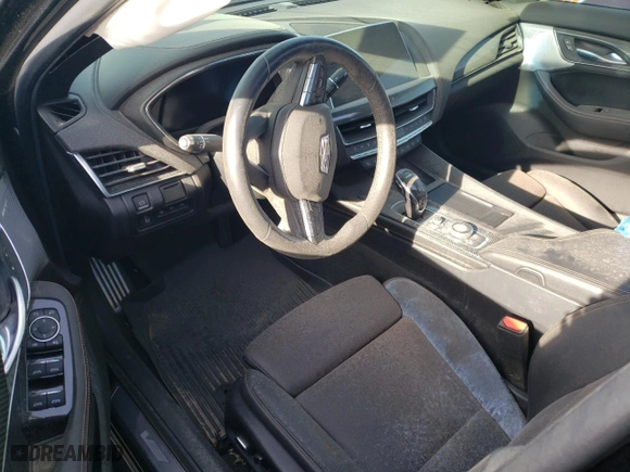 2022 Cadillac CT5-V with VIN 1G6DV5RW8N0136006, listed as a Copart auction lot 76941774 with NaN miles and Salvage Title. Bid and sale history available at carsss.com. Image 8.