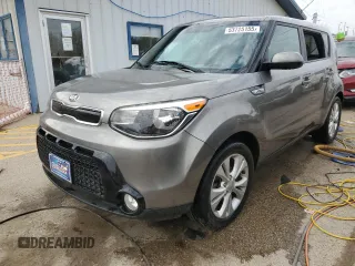 2016 Kia Soul + with VIN KNDJP3A52G7322863, listed as a Copart auction lot 53725155 with 0 mi miles and Salvage Title. Bid and sale history available at carsss.com. Image 1.