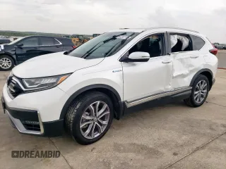 2020 Honda CR-V Touring with VIN 7FART6H97LE022298, listed as a Copart auction lot 63292795 with 57,141 mi miles and Salvage title. Bid and sale history available at DreamBid. Image 1.
