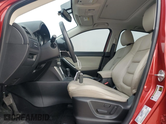 2013 Mazda CX-5 Grand Touring with VIN JM3KE2DE7D0129703, listed as a Copart auction lot 46620955 with 124,228 mi miles and Salvage Title. Bid and sale history available at carsss.com. Image 7.