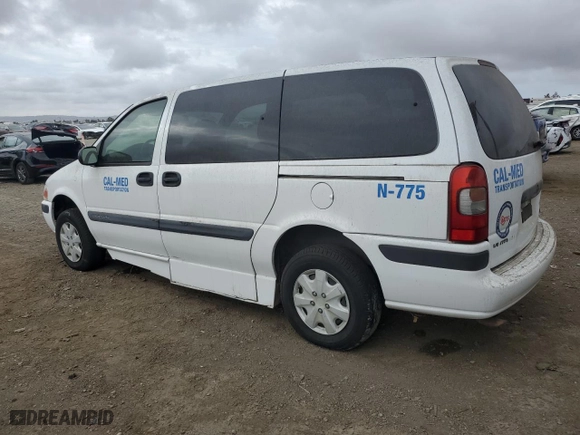 2002 Chevrolet Venture Plus 1SB Pkg with VIN 1GNDX03E02D226787, listed as a Copart auction lot 77898414 with 290,127 mi miles and Clean Title. Bid and sale history available at carsss.com. Image 2.